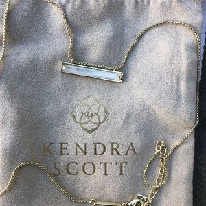 Kendra Scott- Opal /Gold Necklace